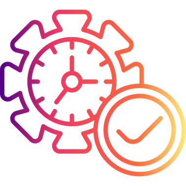 Zaman Yönetimi Profesyonel Eşsiz Kullanıcı Arayüzü Düzeni