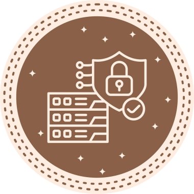 Veri Güvenliği Profesyonel Temiz Düz Grafik Özelliği