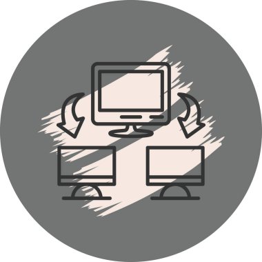 Bilgisayar Ağı Premium Fonksiyonel Web Tasarımı Düzeni