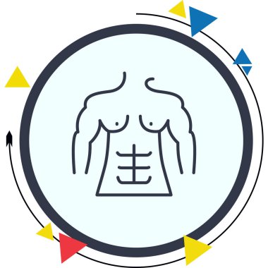 Abs web simgesi vektör illüstrasyonu