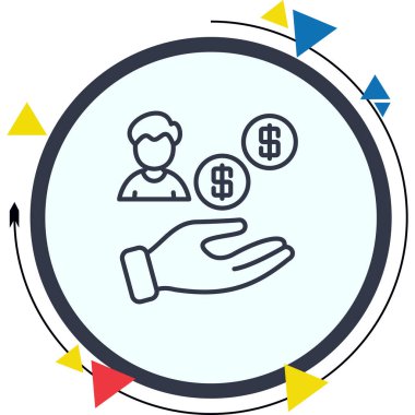 Komisyon Eşsiz Düz Dijital Tasarım Nesnesi