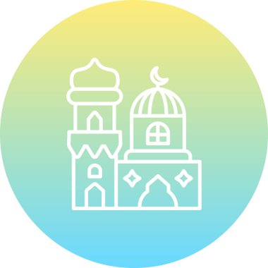 Minaret Gelişmiş İşlevsel Web Arayüzü Sembolü