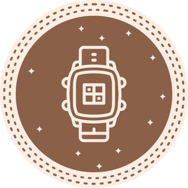 Akıllı Saat Minimum Düz Kullanıcı Deneyimi Sembolünü Değiştir