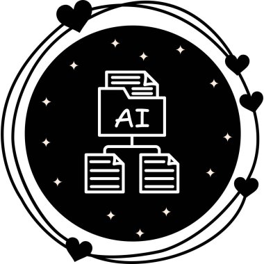 Veri Toplama web simgesi vektör illüstrasyonu