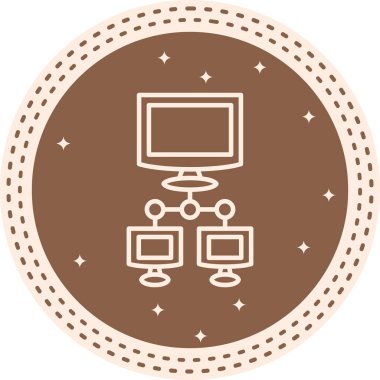 Bilgisayar Ağı Biçimli Profesyonel Yaratıcı Sanat Nesnesi