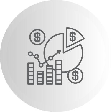 Analiz Turta Çizelgesi. sunum tahtası simgesi
