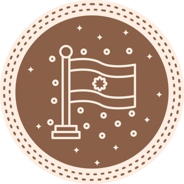 Hindistan ulusal bayrağı, simge tasarımı ögesi