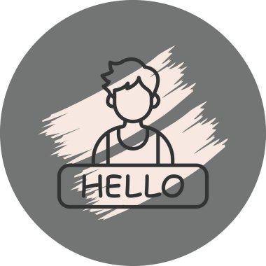 Merhaba Stil Özel Vektör Tasarım Varlığı