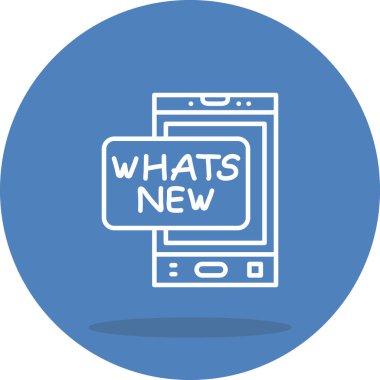 Yeni Web simgesi vektör illüstrasyonuName