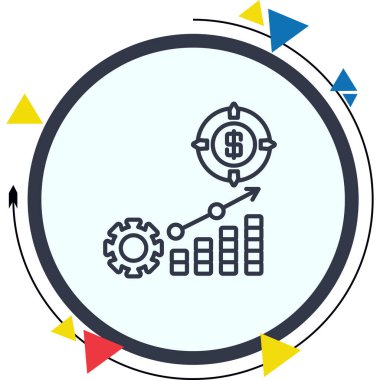 hedef web simge vektör çizim