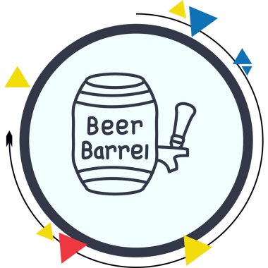 Fıçı Birası Ayırt Etkili Dijital Grafik Özelliği