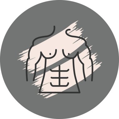 Abs web simgesi vektör illüstrasyonu