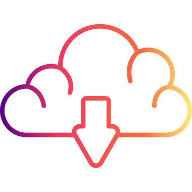 Bulut İndirme Yüksek Kaliteli Ölçeklenebilir Vektör İlülasyonu