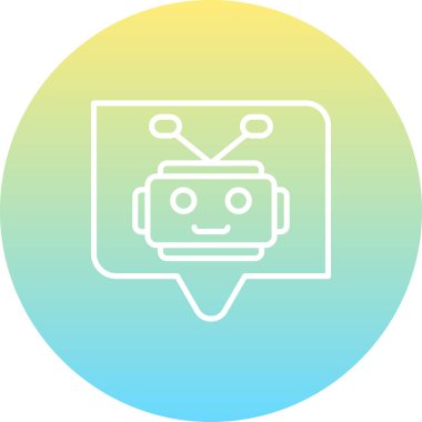 ileti web simgesi vektör illüstrasyonu