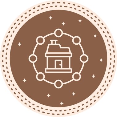 Ağ Yaratıcı Yüksek Çözünürlüklü Grafik Elementi