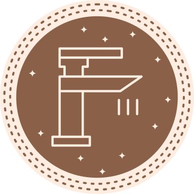 Musluk Yaratıcı Yüksek Çözünürlüklü Grafik Elementi