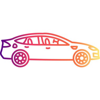 Tesla Model S Profesyonel Temiz Kullanıcı Arayüzü Elemanı