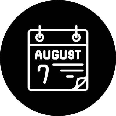 7 Ağustos Entellektüel Temiz Ürün Grafik Şekli