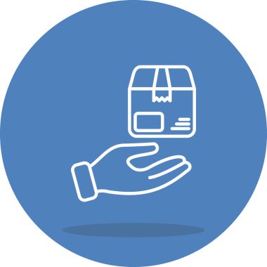 ürün web simgesi vektör illüstrasyonu