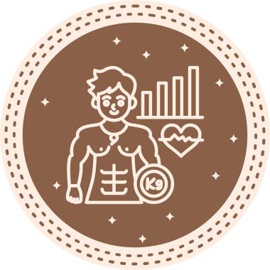 Eğitmen Yenilikçi Düz Ürün Tasarım Sembolü