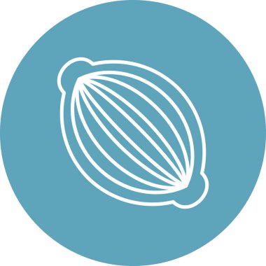 Kas ağı simgesi vektör illüstrasyonu