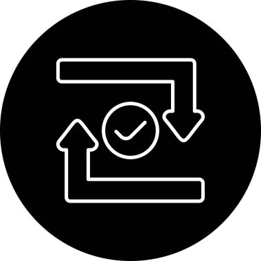 Web simgesi vektör illüstrasyonunu güncelle