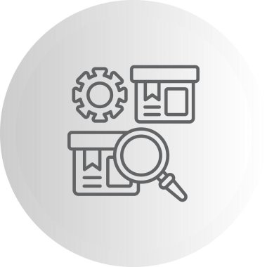 Envanter Eşsiz Yenilikçi Dijital Grafik Sembolü