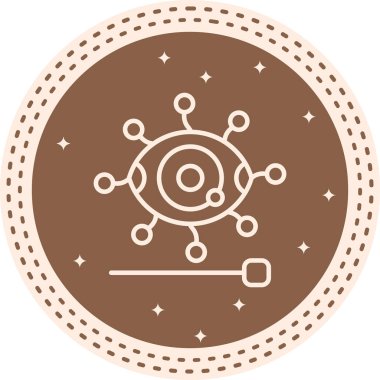 Iris Tanıma Dinamik Modern Yaratıcı Vektör Varlığı