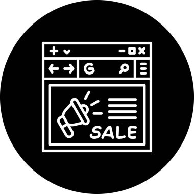 Web sitesi satışı Zarif Modern Yaratıcı Sanat Sembolü