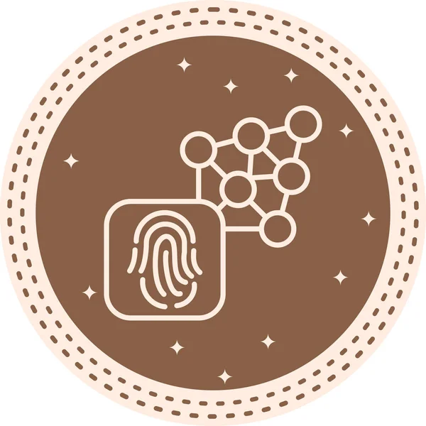 Algoritma modern simgesinin vektör çizimi