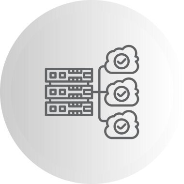 Bulut Veritabanı Gelişmiş Yaratıcı Arayüz Grafik ŞekliName