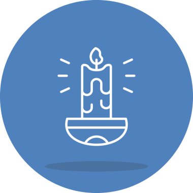 mum ağ ikonu vektör illüstrasyonu