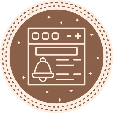 Tebligat Modern Soyut Yaratıcı Tasarım Varlığı