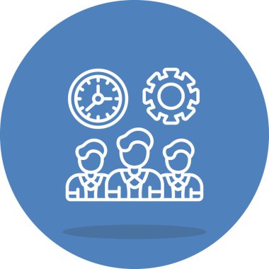 Çalışma Saati Dengeli Düz Sanat Özelliği