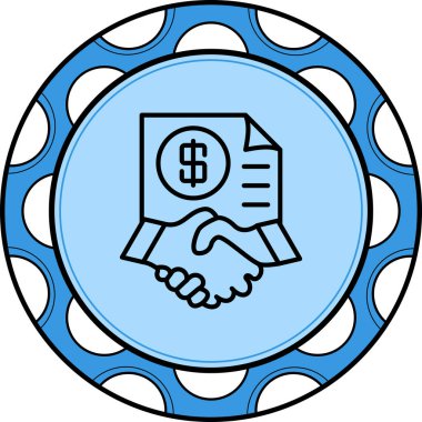 Ortaklık Sofistike Temiz Ürün Grafik Şekli