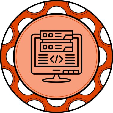 Arka Uç Yüksek Kaliteli Grafik Sembolü