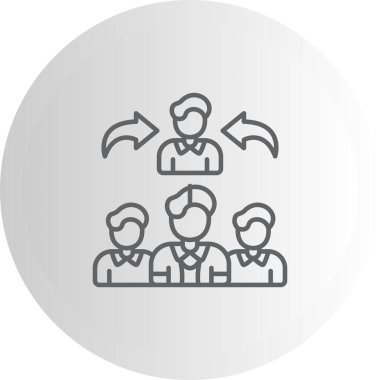 business leadership, web simple icon