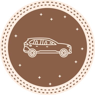 Uygulama veya web sayfası için Toyota RAV4 araba simgesi