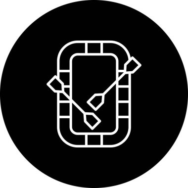 Tekne Dengeli Düz Modern Tasarım Elemanı