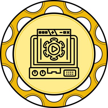 Dijital Varlık Profesyonel Temiz Düz Grafik Özelliği