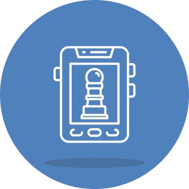 Çevrimiçi Strateji Eşsiz Soyut Markalaşma Grafiksel ŞekliName