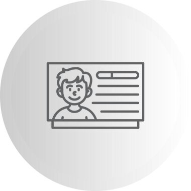 Müşteri Kartı Yaratıcı Modern Düz Vektör Tasarımı