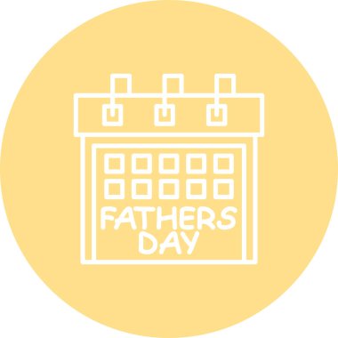 Takvim Premium Çağdaş Düz Vektör Özelliği