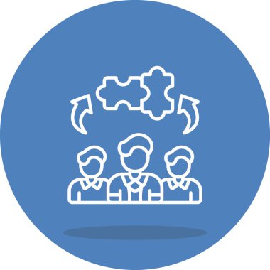 Skills web simgesi vektör çizimi