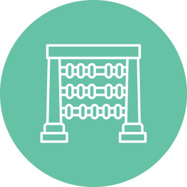 Abaküs Dinamik Modern Yaratıcı Vektör Varlığı