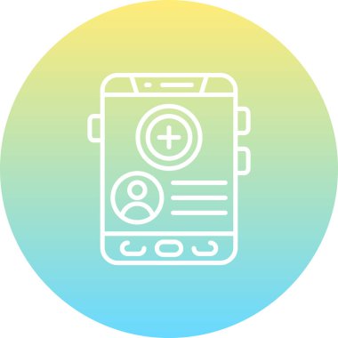 Arkadaş Web simgesi vektör illüstrasyonu ekle