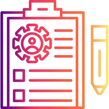 İşe alım web simgesi vektör illüstrasyonuName