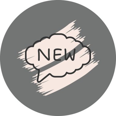 Yeni Satır Simgesi, Vektör İllüstrasyonu