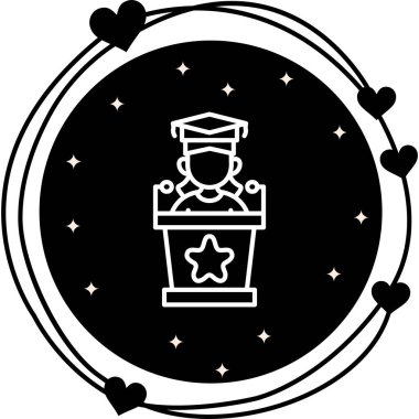 Konuşma Yaratıcı Minimum Vektör Sanatı Özelliği