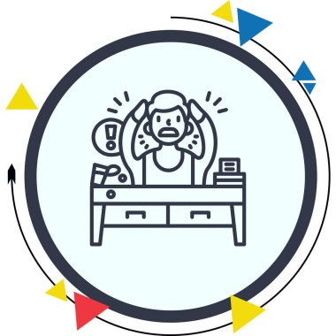 Dikkatsiz Premium Zarif Dijital Tasarım Sembolü